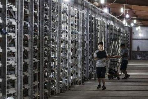 State-of-the-art mining machinery in operation